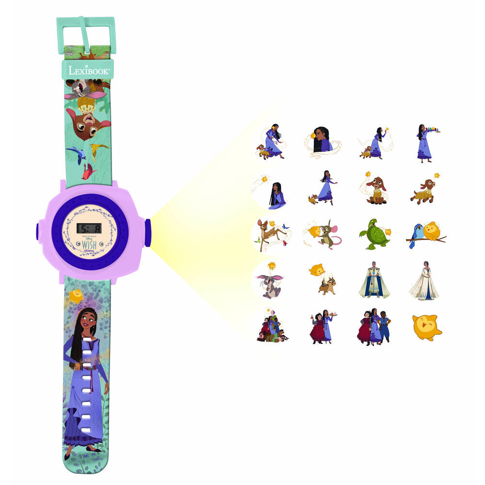 Imagen 1 - Reloj Digital Proyecciones Wish Disney