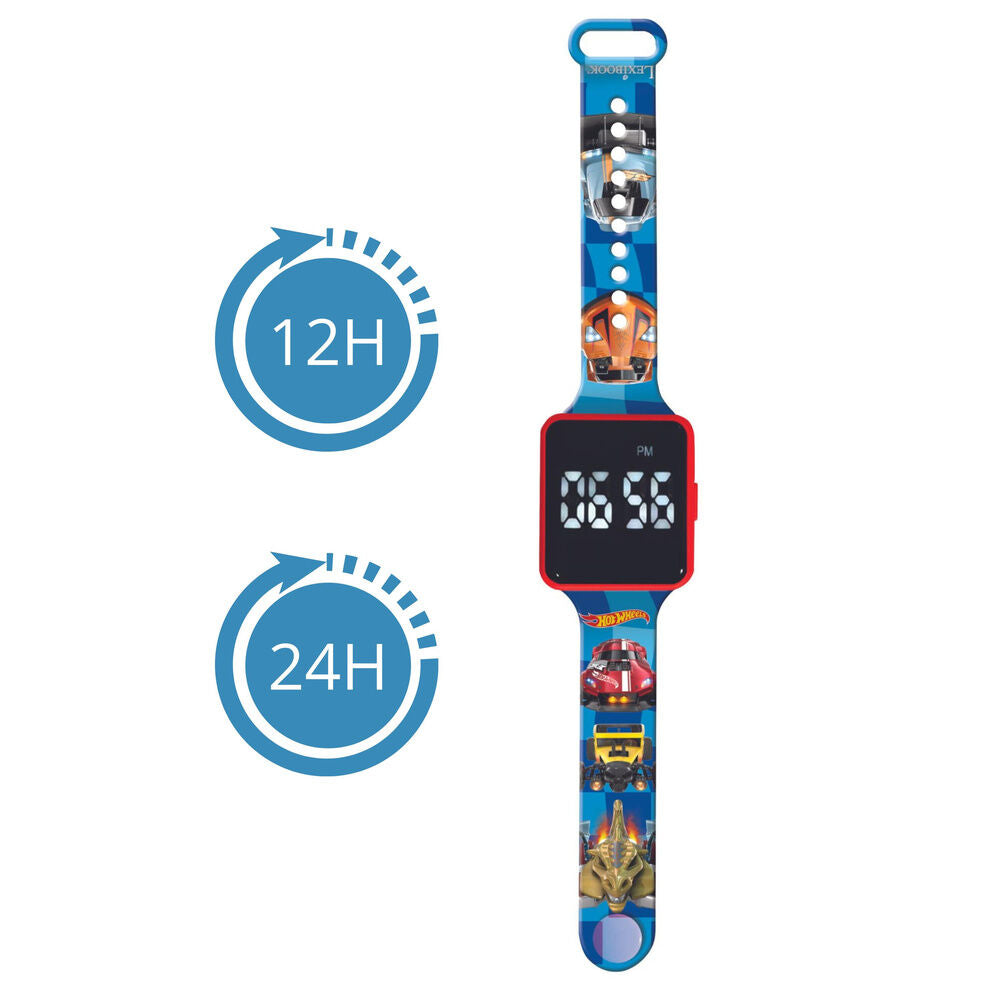 Imagen 1 - Reloj Digital Led Hot Wheels
