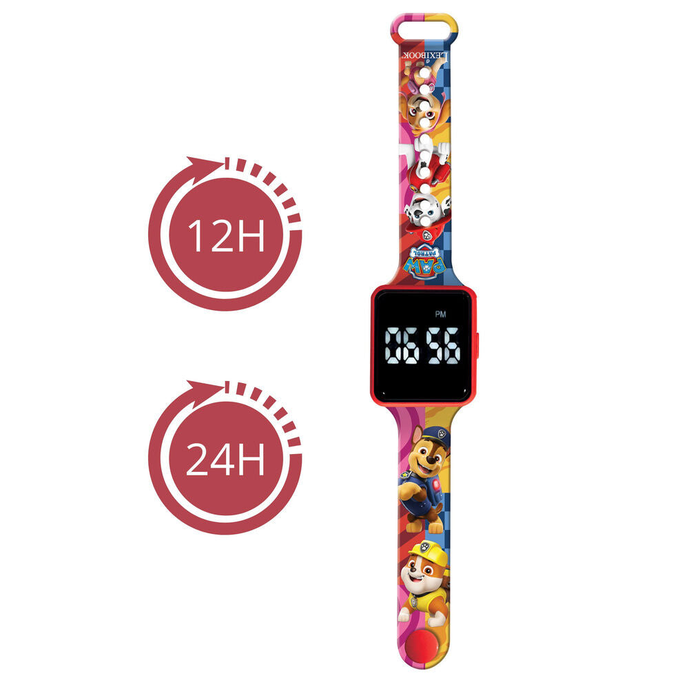 Imagen 1 - Reloj Digital Led Patrulla Canina Paw Patrol