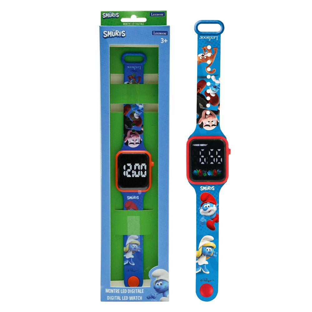 Imagen 1 - Reloj Digital Led Pitufos