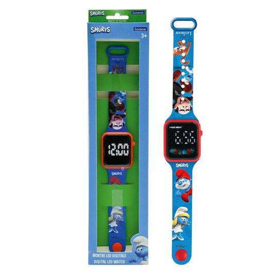 Imagen 1 - Reloj Digital Led Pitufos