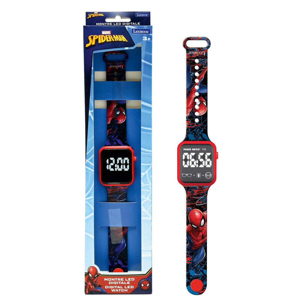 Imagen 1 - Reloj Digital Led Spiderman Marvel