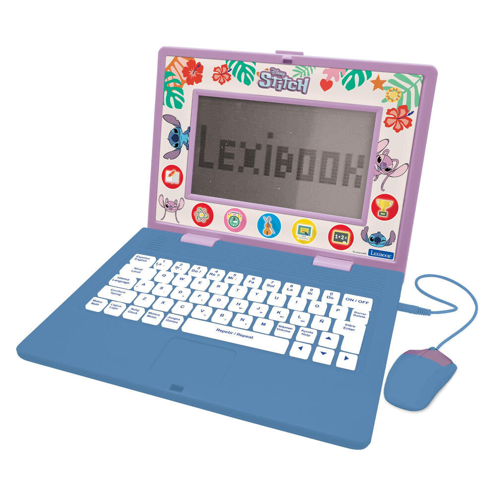Imagen 1 - Portatil Educativo Bilingüe Stitch Disney