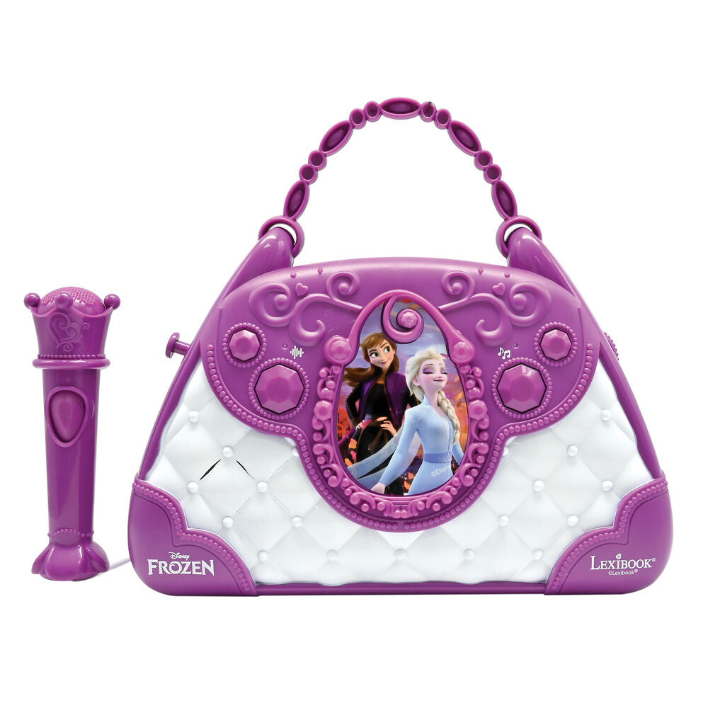 Imagen 1 - Bolso Karaoke Con Altavoz Musical Con Microfono Frozen Disney