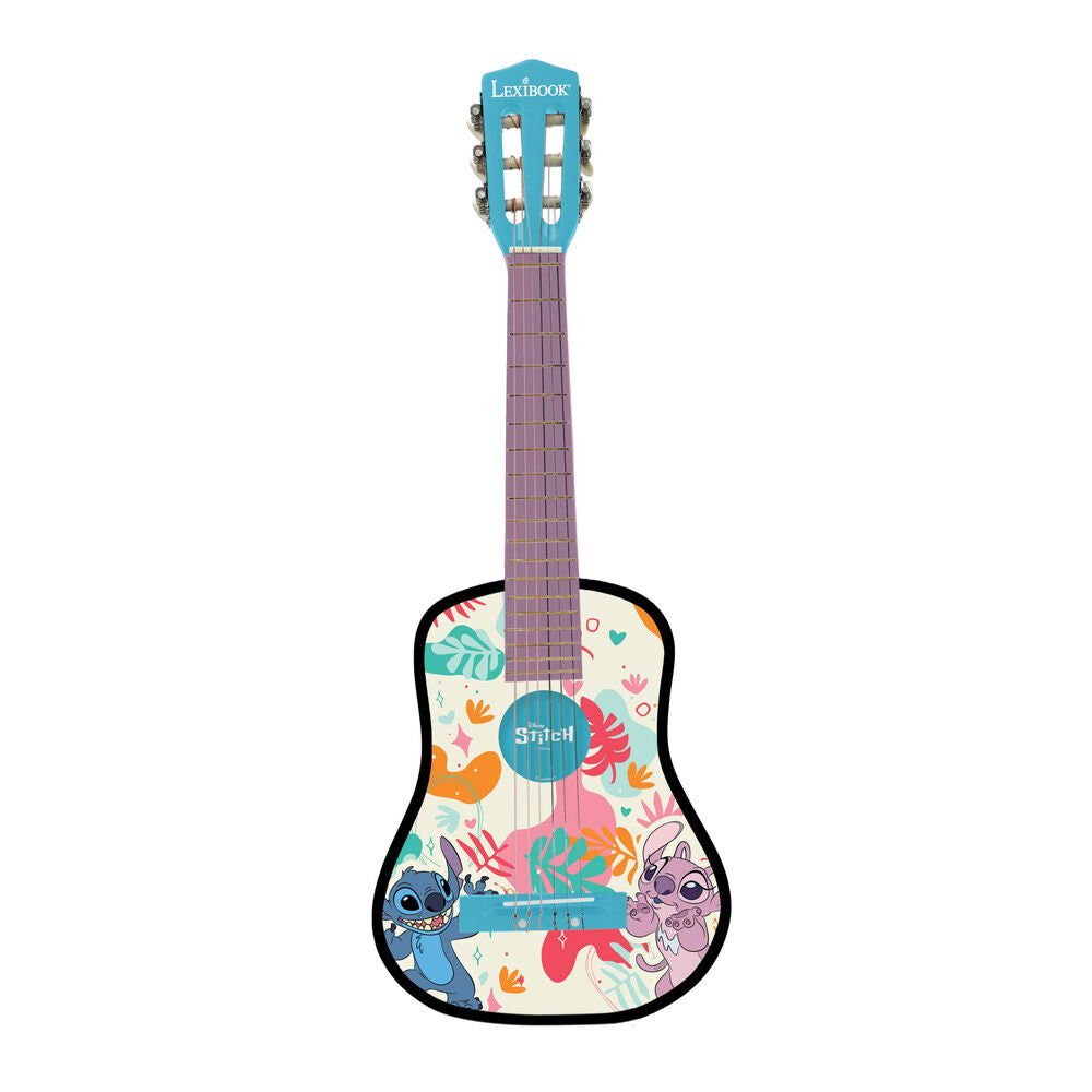 Imagen 1 - Guitarra Stitch Disney Madera