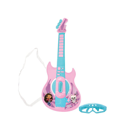 Imagen 1 - Guitarra Electronica Con Microfono La Casa De Muñecas De Gabby
