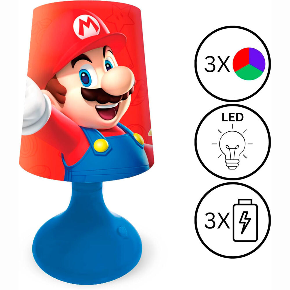 Imagen 1 - Mini Lampara Super Mario Nintendo
