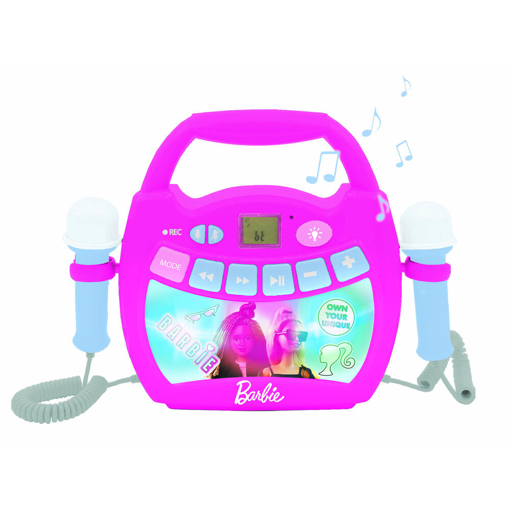 Imagen 1 - Altavoz Karaoke Bluetooth Barbie