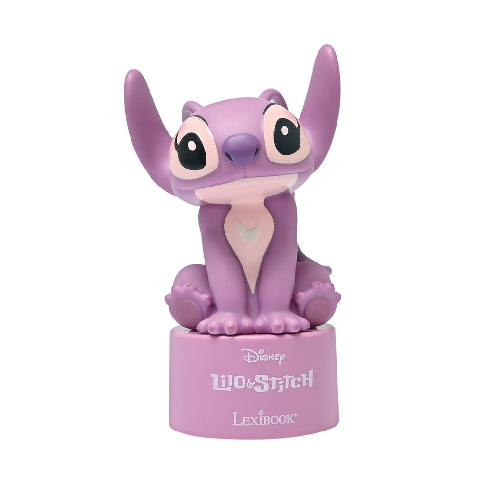 Imagen 1 - Luz Nocturna Altavoz Angel Stitch Disney