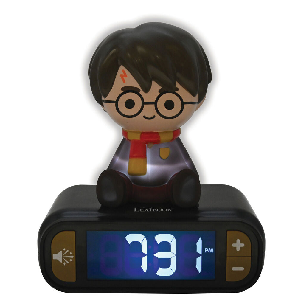 Imagen 1 - Reloj Despertador Luz Nocturna 3D Harry Potter