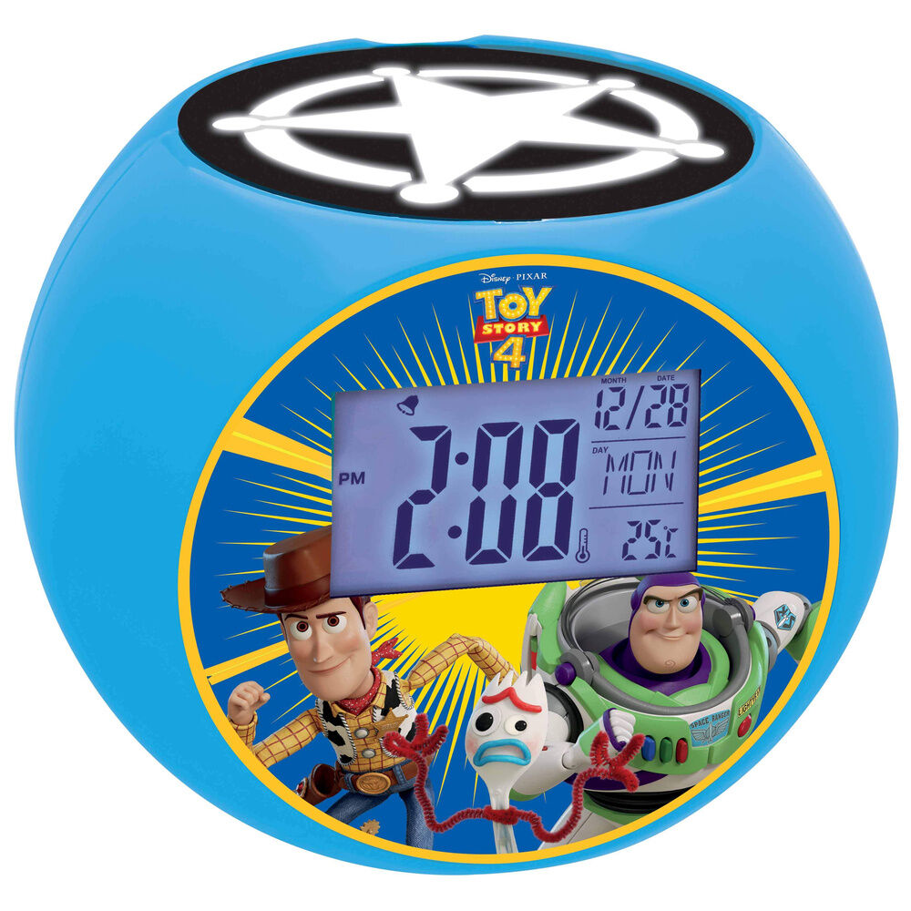 Imagen 1 - Reloj Despertador Proyector Radio Toy Story Disney Pixar