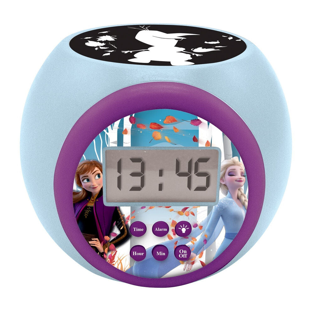 Imagen 1 - Reloj Despertador Proyector Frozen Disney