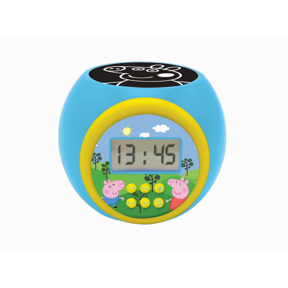 Imagen 1 - Reloj Despertador Proyector Peppa Pig