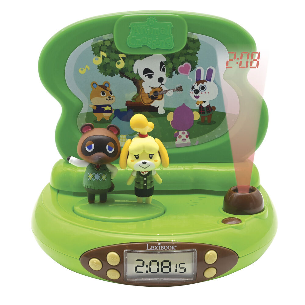 Imagen 1 - Reloj Despertador Proyector 3D Animal Crossing