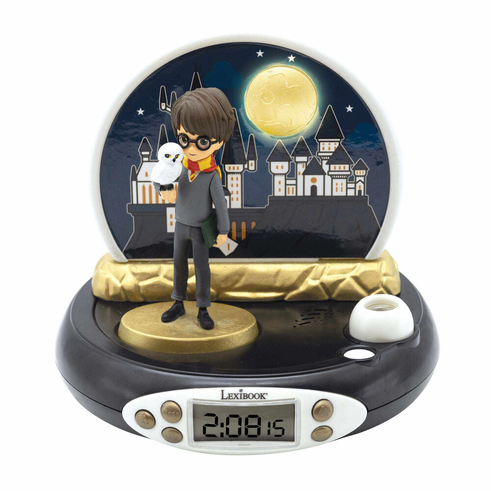 Imagen 1 - Reloj Despertador Proyector 3D Harry Potter