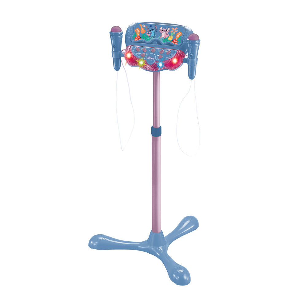 Imagen 1 - Microfono Karaoke Soporte Ajustable Stitch Disney