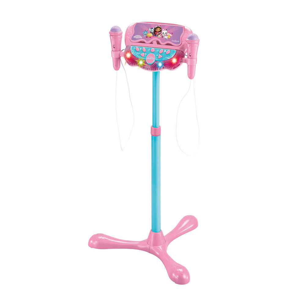 Imagen 1 - Microfono Karaoke Soporte Ajustable La Casa De Muñecas De Gabby