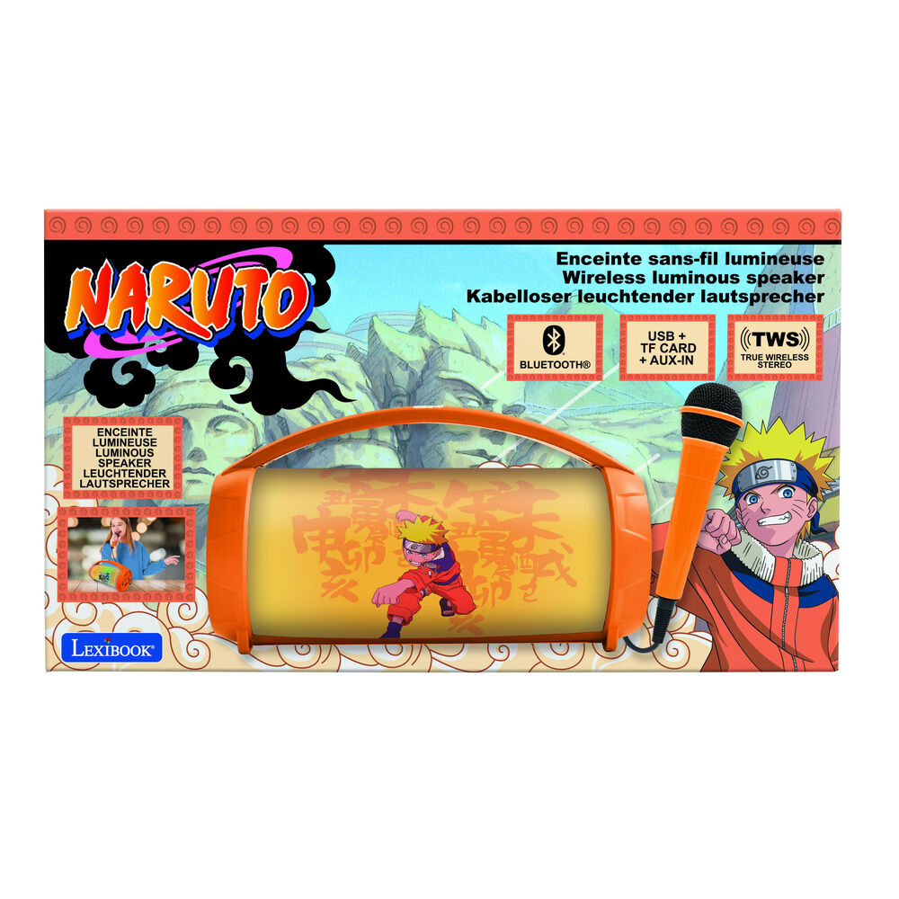 Imagen 2 - Altavoz Bluetooth Luminoso + Microfono Naruto