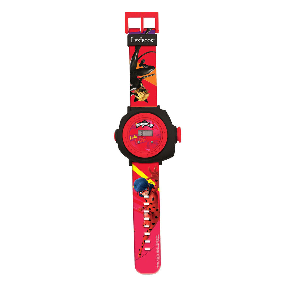 Imagen 1 - Reloj Digital Proyecciones Prodigiosa Ladybug