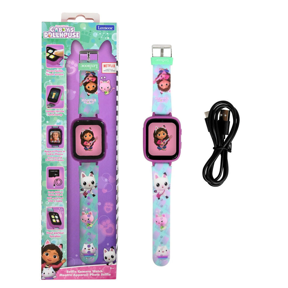 Imagen 2 - Reloj Digital Con Camara La Casa De Muñecas De Gabby
