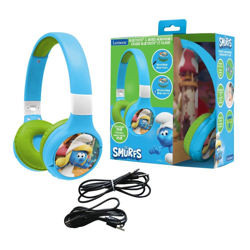 Imagen 2 - Auriculares Plegables Pitufos