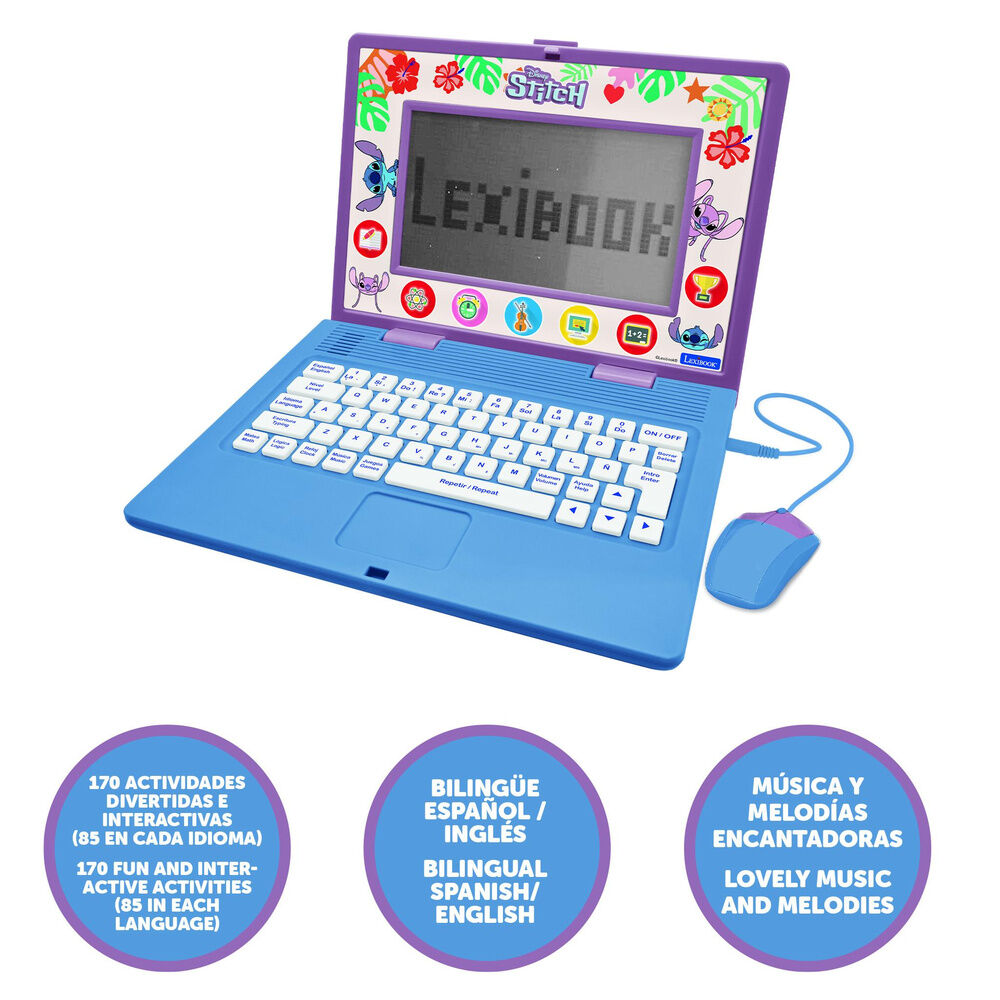Imagen 2 - Portatil Educativo Bilingüe Stitch Disney