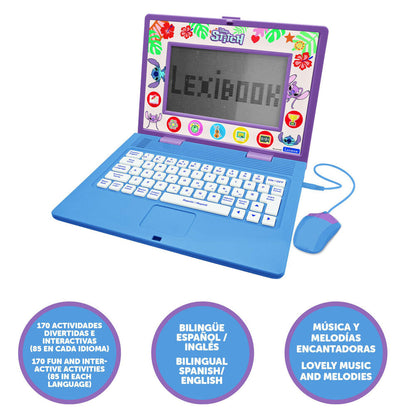 Imagen 2 - Portatil Educativo Bilingüe Stitch Disney