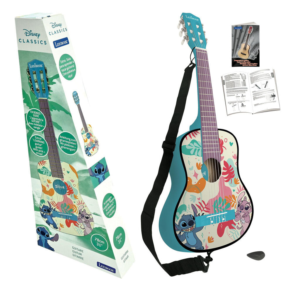 Imagen 2 - Guitarra Stitch Disney Madera