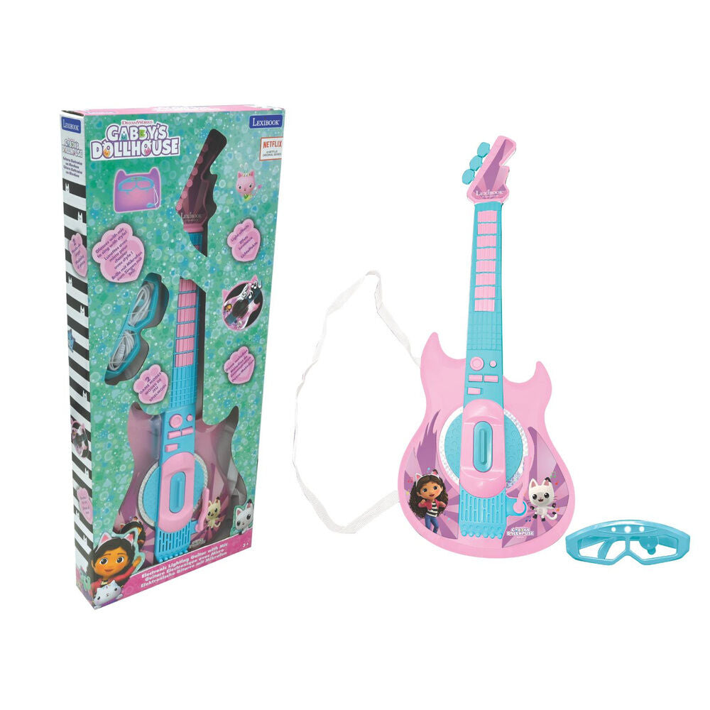 Imagen 2 - Guitarra Electronica Con Microfono La Casa De Muñecas De Gabby