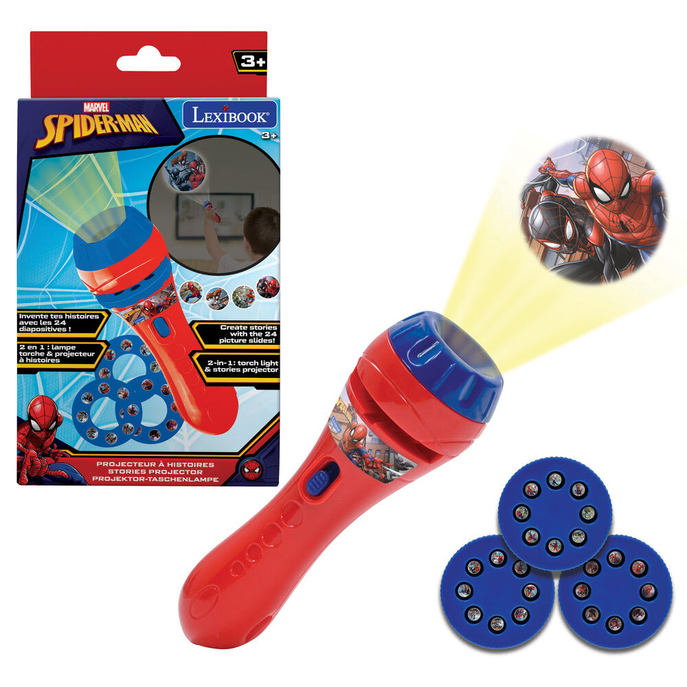 Imagen 2 - Linterna Proyector Spiderman Marvel