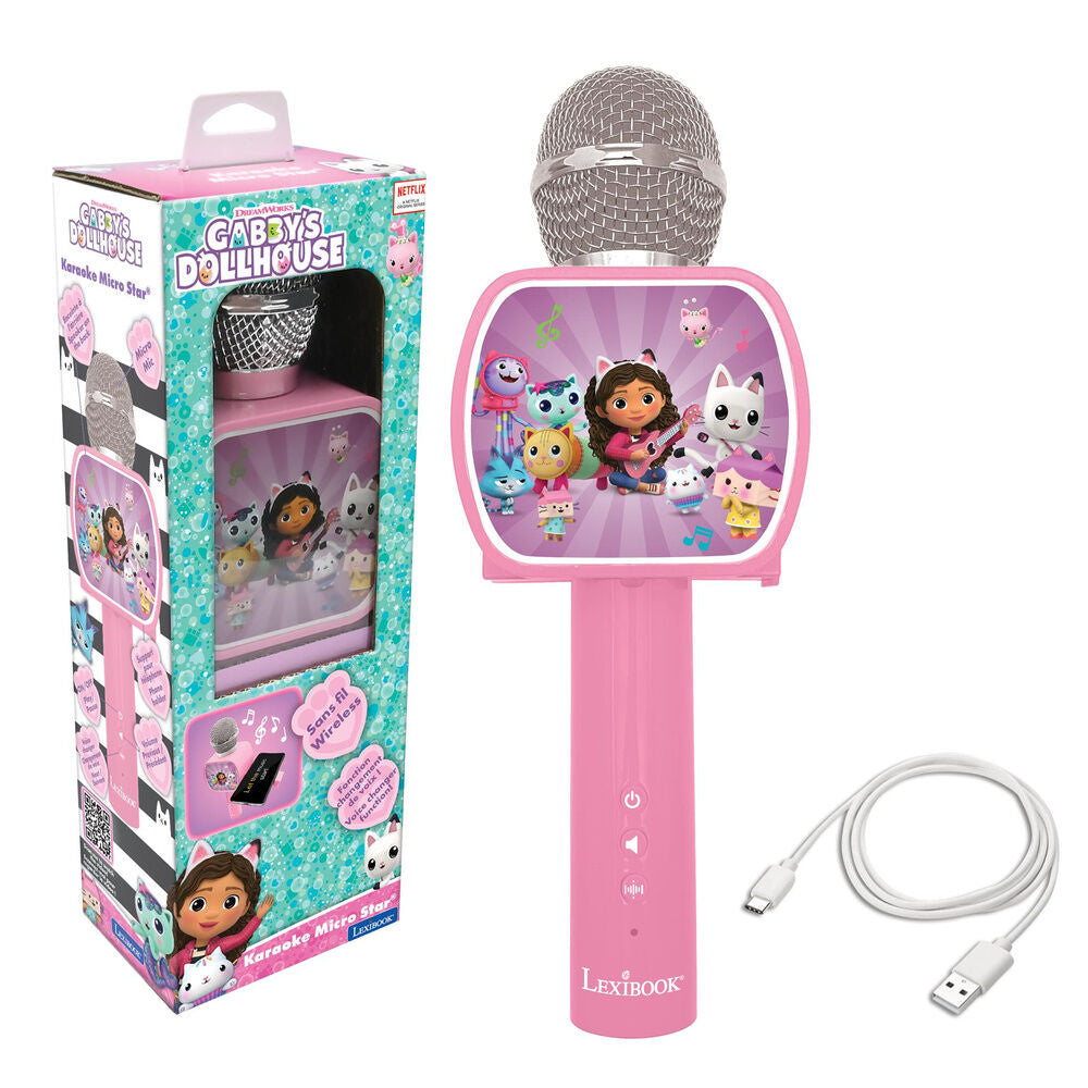 Imagen 2 - Microfono Bluetooth La Casa De Muñecas De Gabby