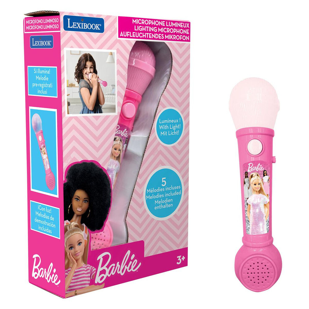 Imagen 2 - Microfono Luminoso Barbie