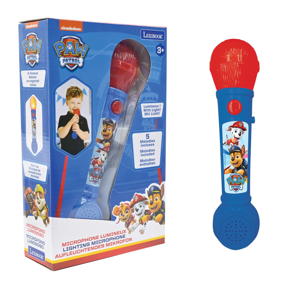 Imagen 2 - Microfono Luminoso Patrulla Canina Paw Patrol