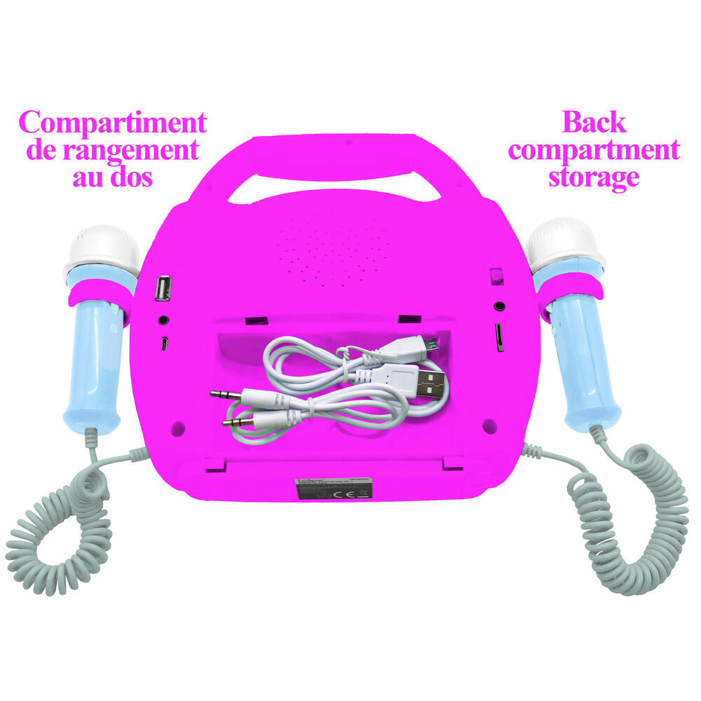Imagen 2 - Altavoz Karaoke Bluetooth Barbie