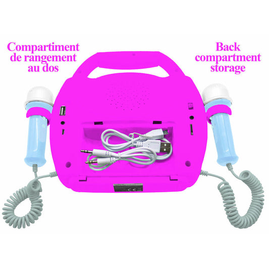 Imagen 2 - Altavoz Karaoke Bluetooth Barbie