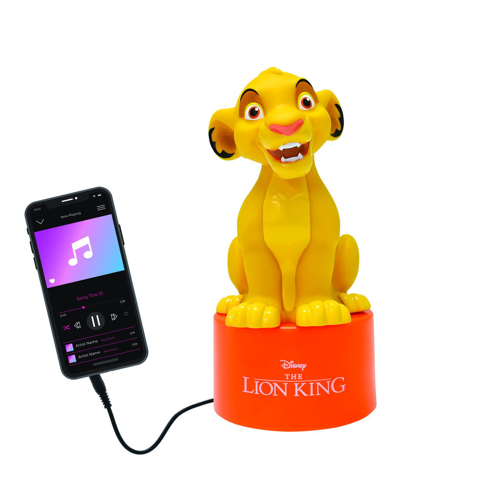 Imagen 2 - Luz Nocturna Altavoz El Rey Leon Disney