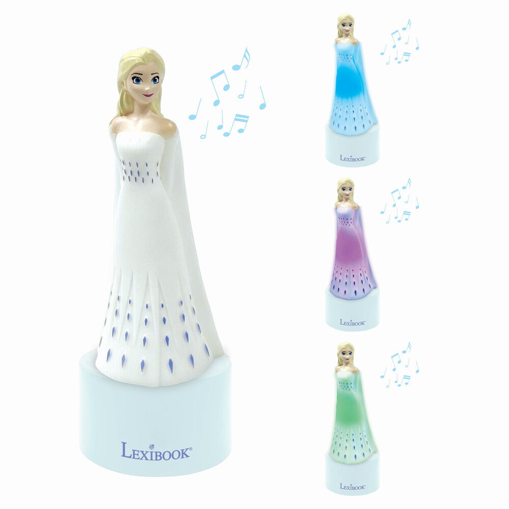 Imagen 2 - Luz Nocturna Altavoz Elsa Frozen Disney