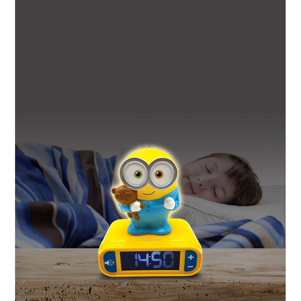 Imagen 2 - Reloj Despertador Luz Nocturna 3D Minions