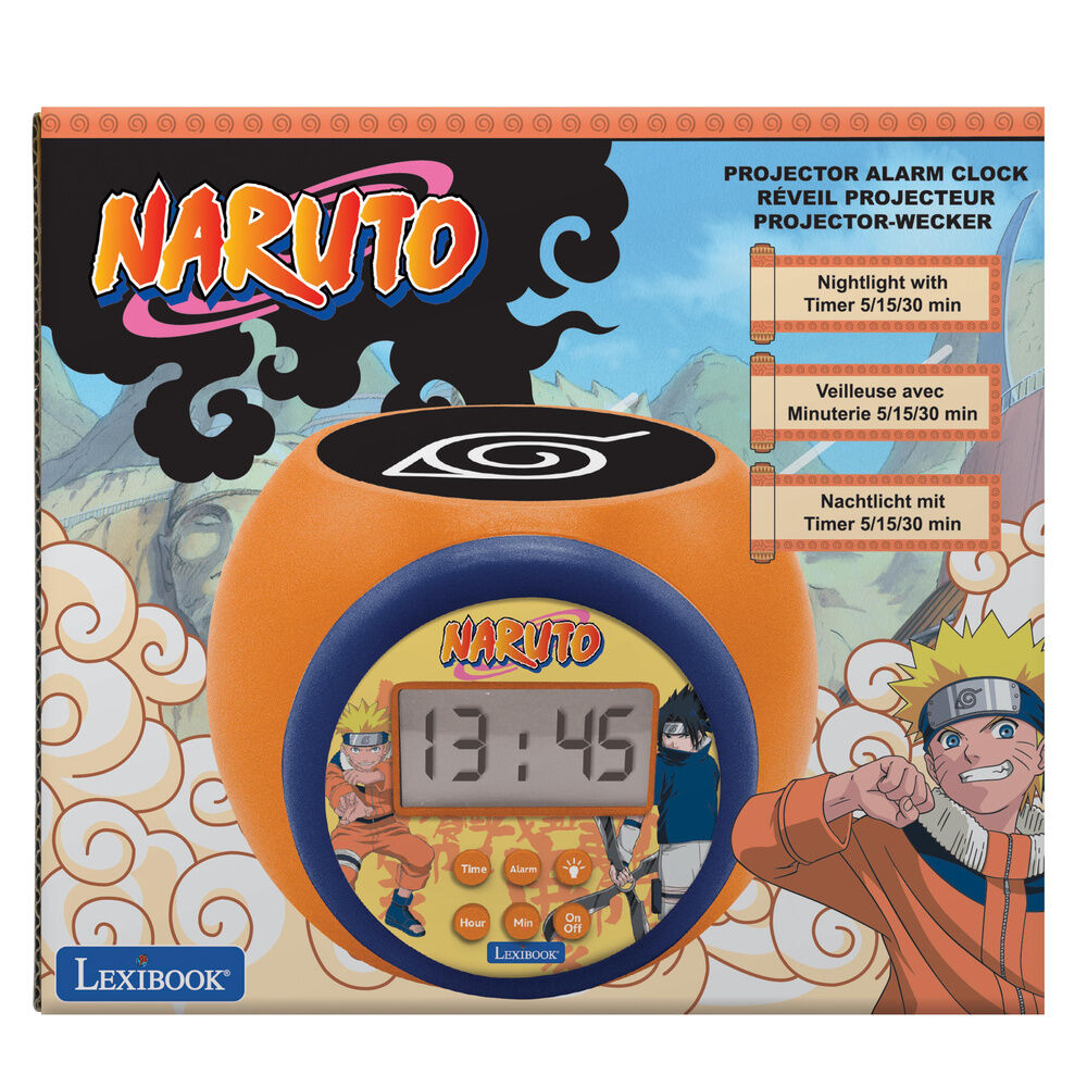 Imagen 2 - Reloj Despertador Proyector Naruto
