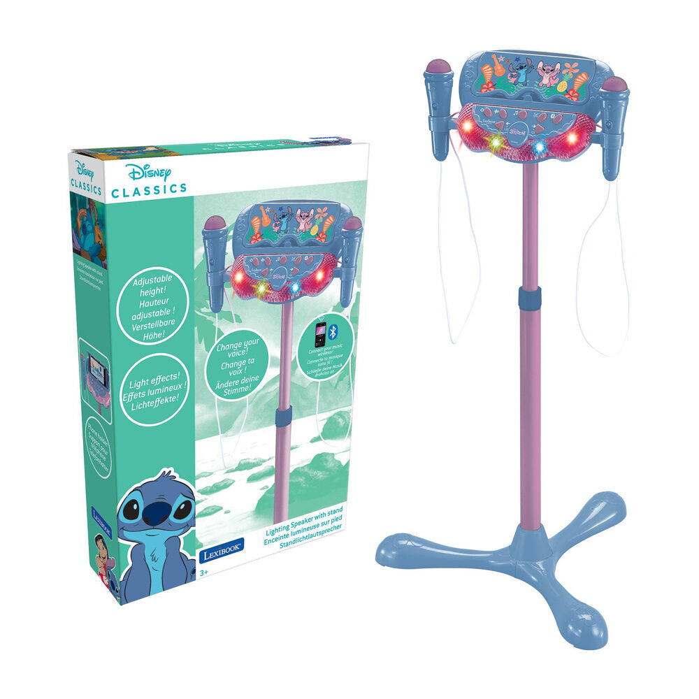 Imagen 2 - Microfono Karaoke Soporte Ajustable Stitch Disney