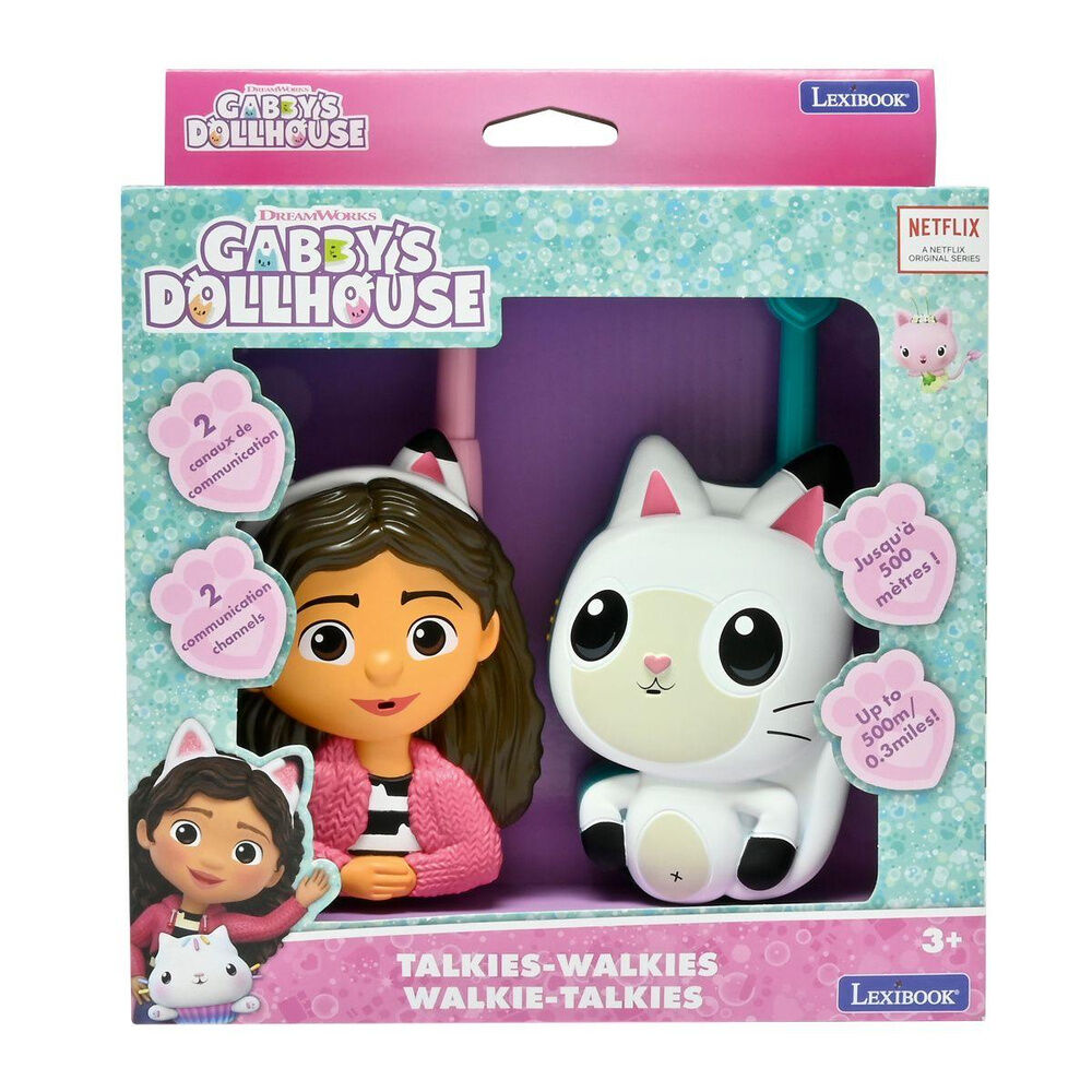 Imagen 2 - Walkie-talkies 3D La Casa De Muñecas De Gabby