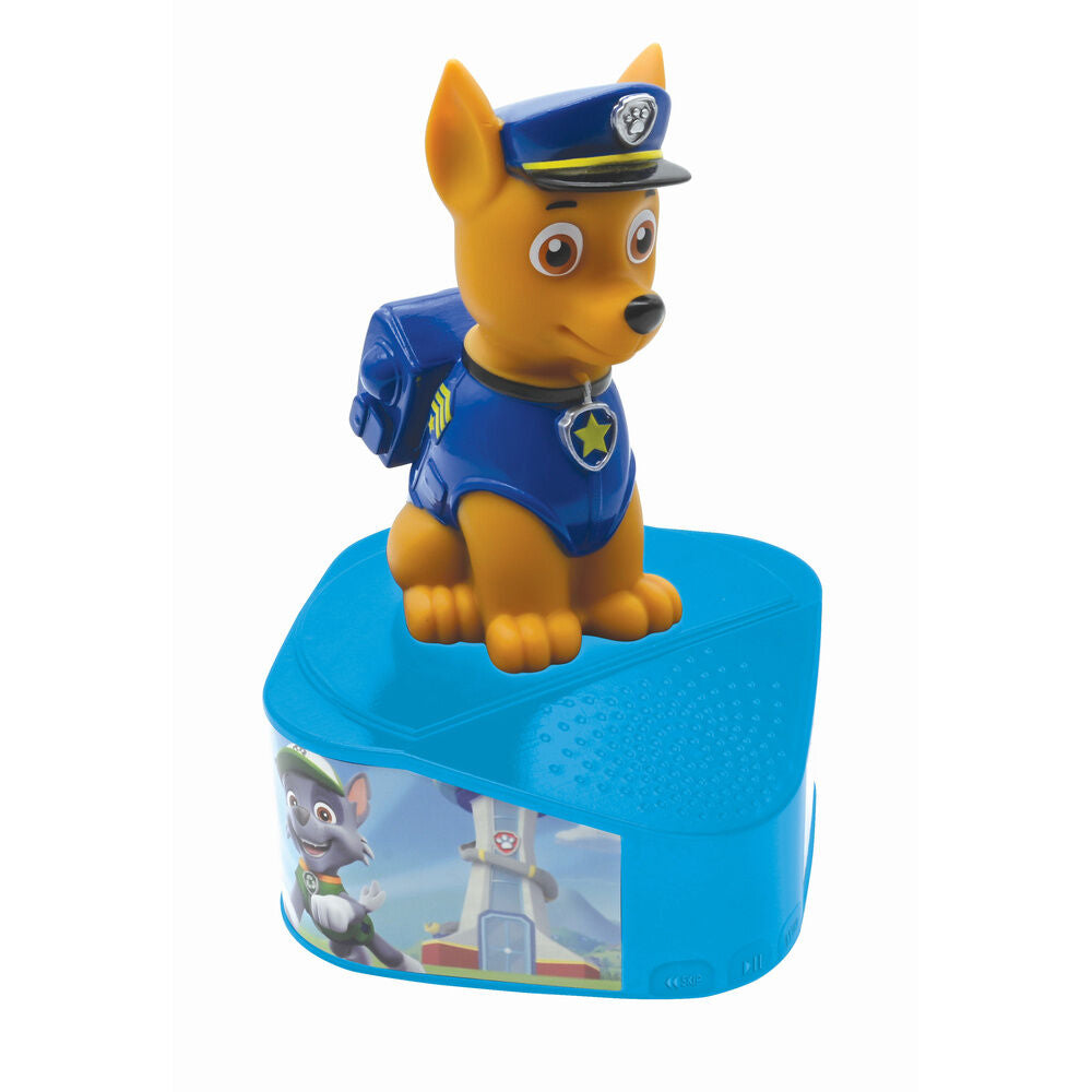 Imagen 3 - Altavoz Bluetooth Figura Luminosa Chase Patrulla Canina Paw Patrol