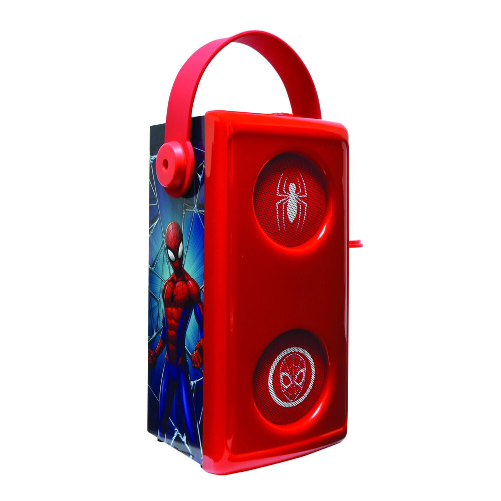 Imagen 3 - Altavoz Bluetooth Luminoso + Microfono Spiderman Marvel
