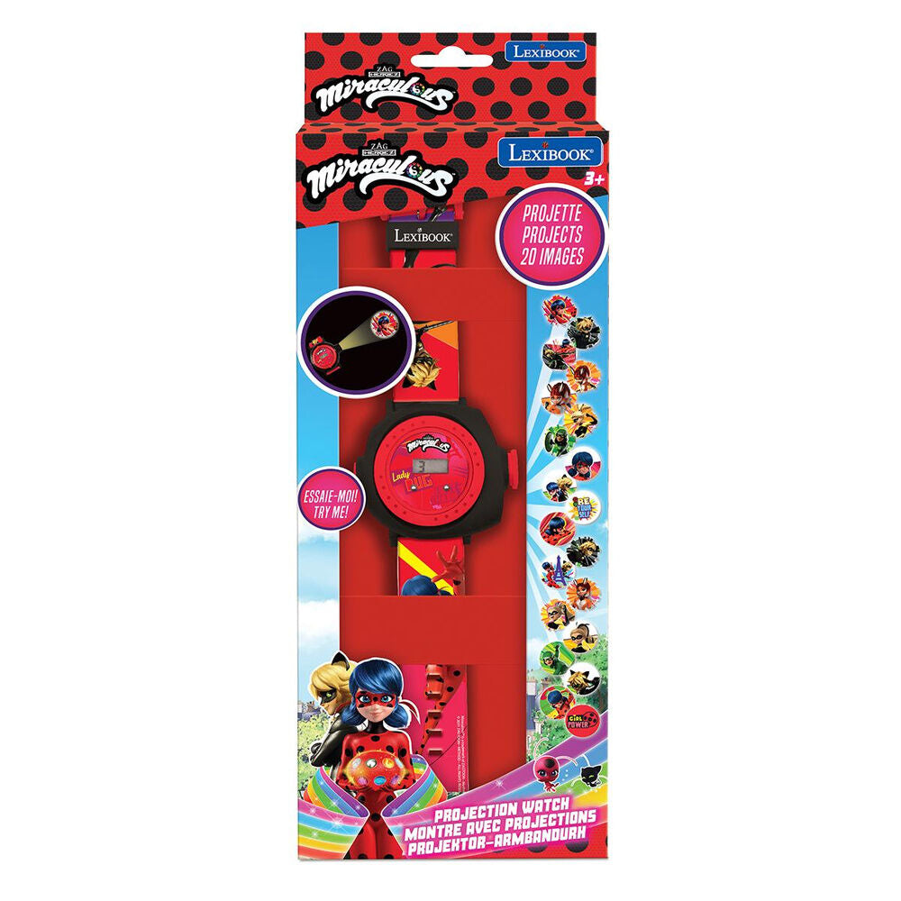 Imagen 2 - Reloj Digital Proyecciones Prodigiosa Ladybug