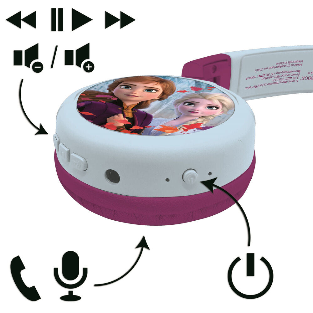 Imagen 3 - Auriculares Plegables Frozen Disney