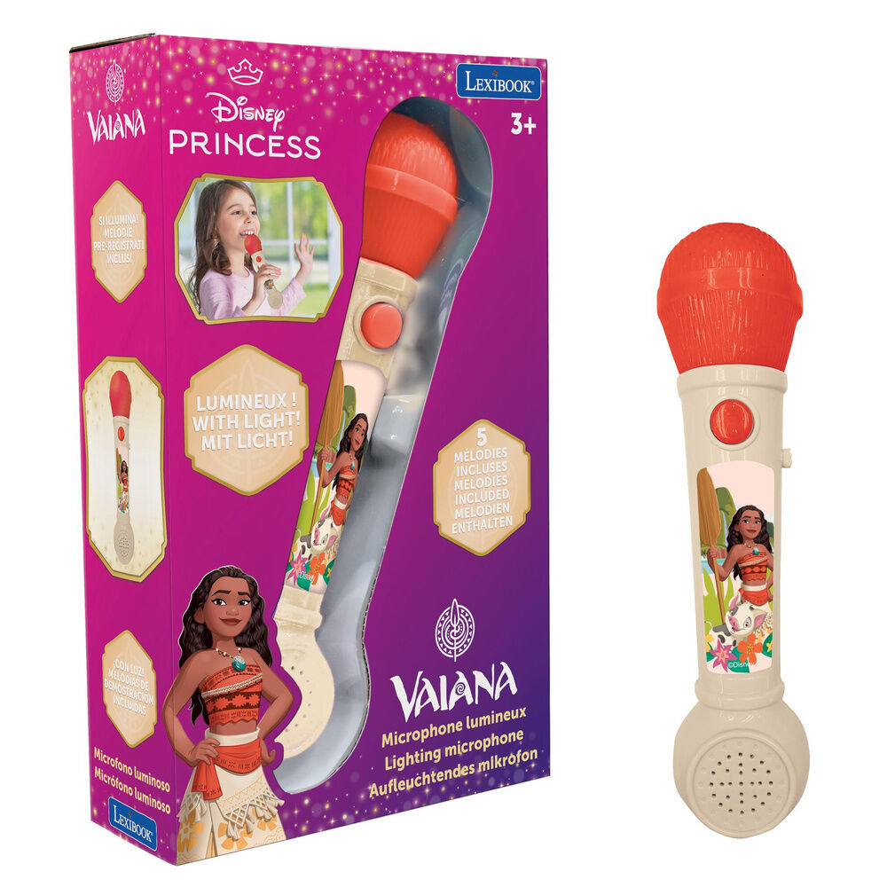 Imagen 3 - Microfono Luminoso Vaiana Moana Disney