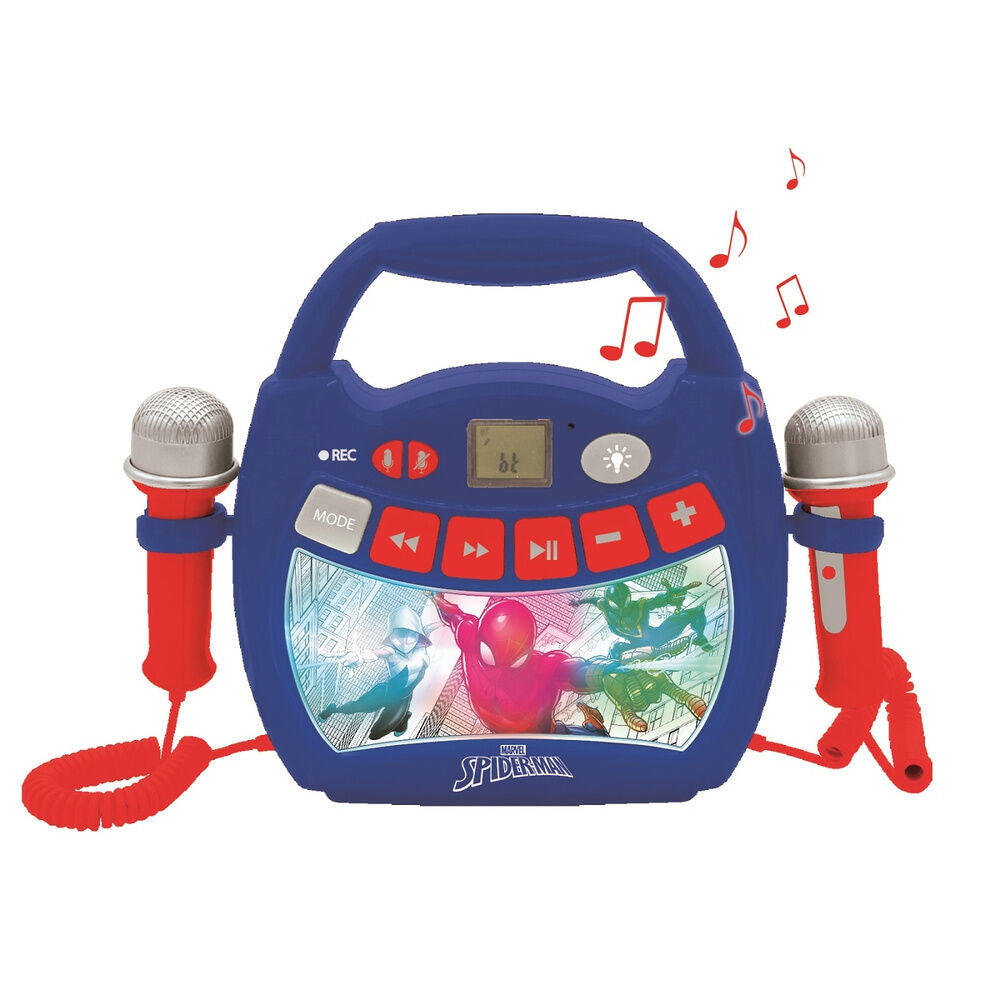Imagen 3 - Altavoz Karaoke Bluetooth Spiderman Marvel
