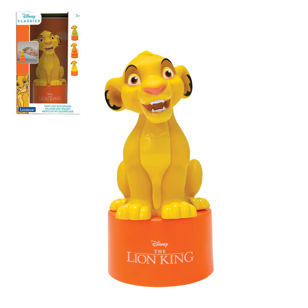 Imagen 3 - Luz Nocturna Altavoz El Rey Leon Disney