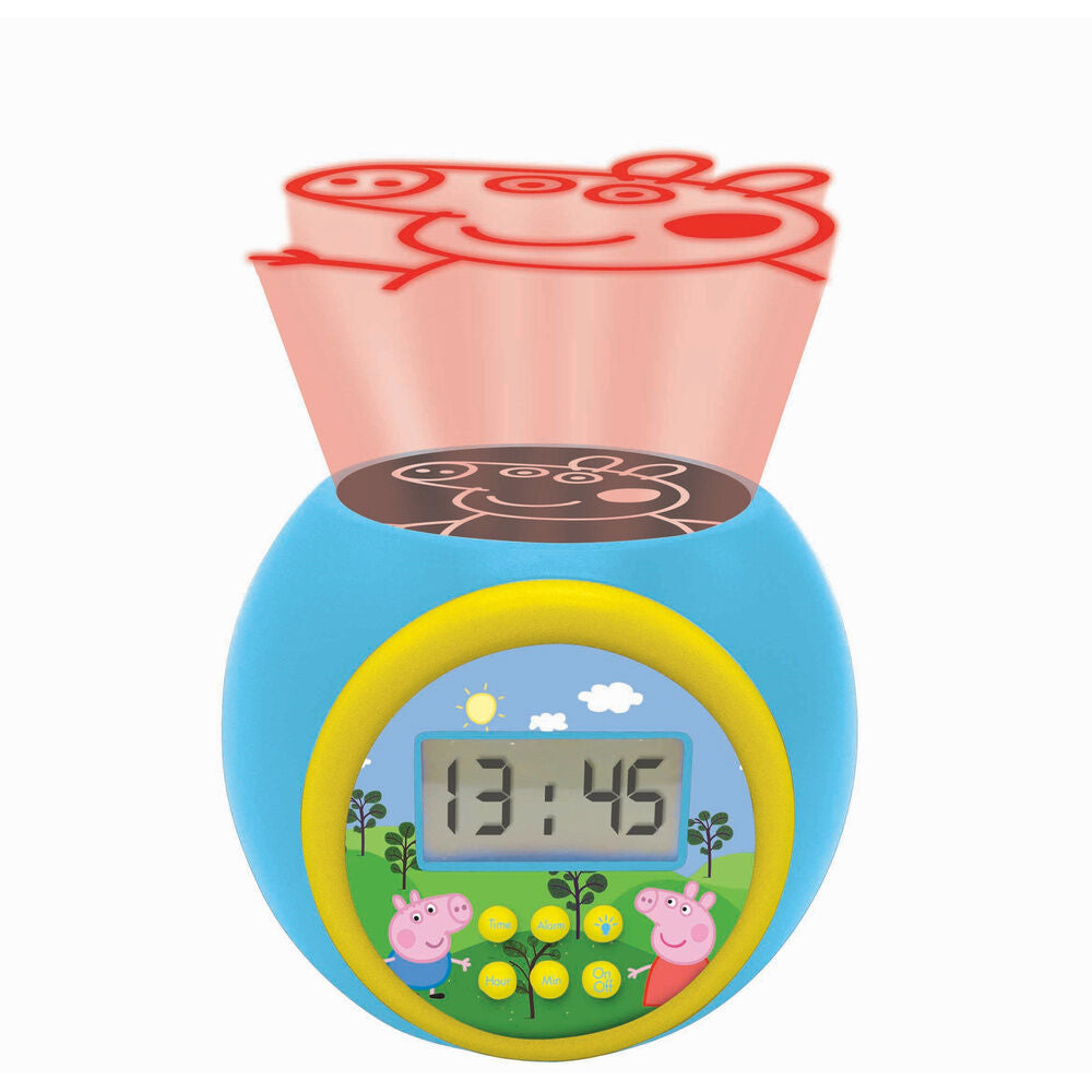 Imagen 3 - Reloj Despertador Proyector Peppa Pig