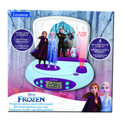 Imagen 3 - Reloj Despertador Proyector 3D Frozen Disney